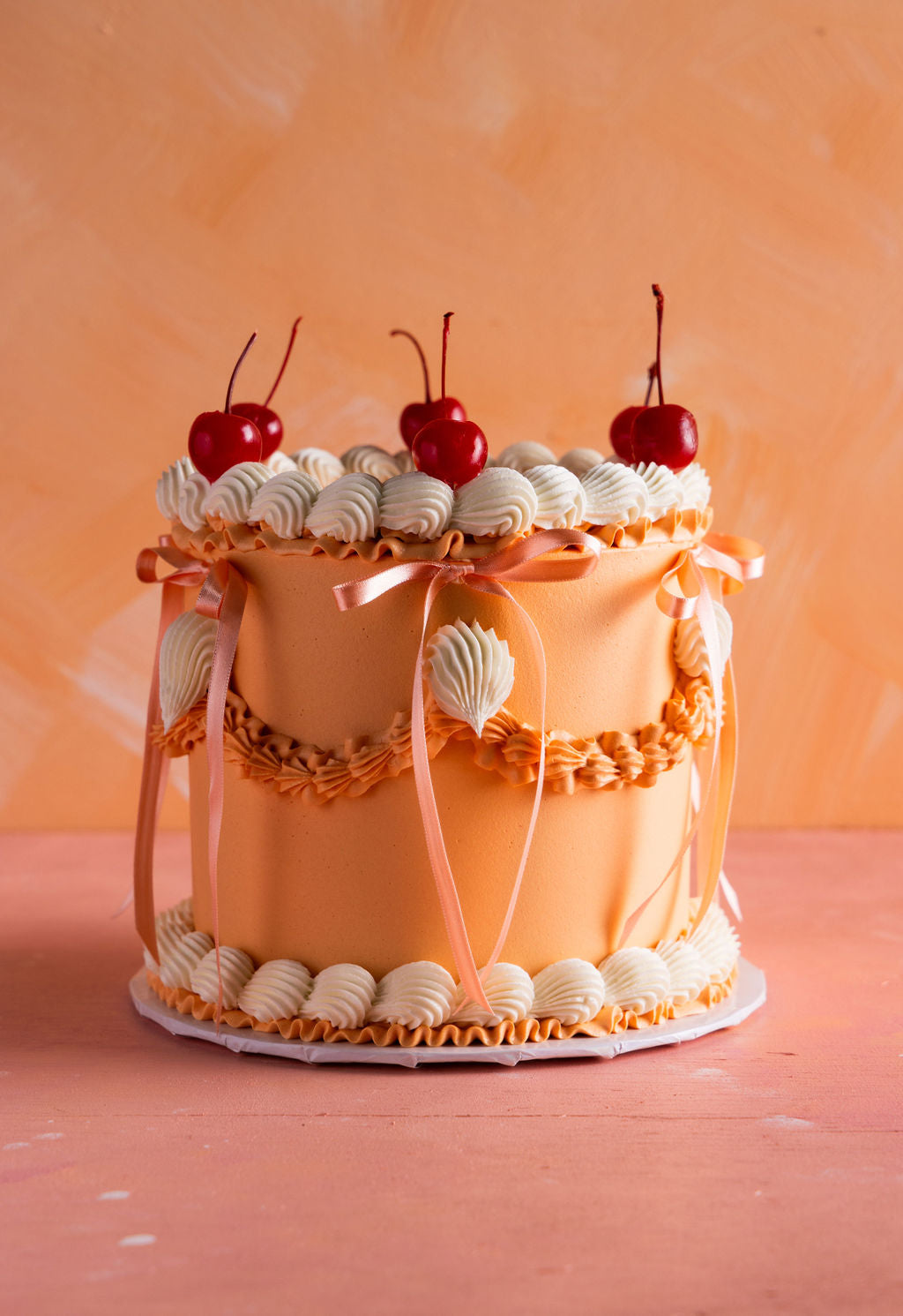 Vintage Cherries Cake