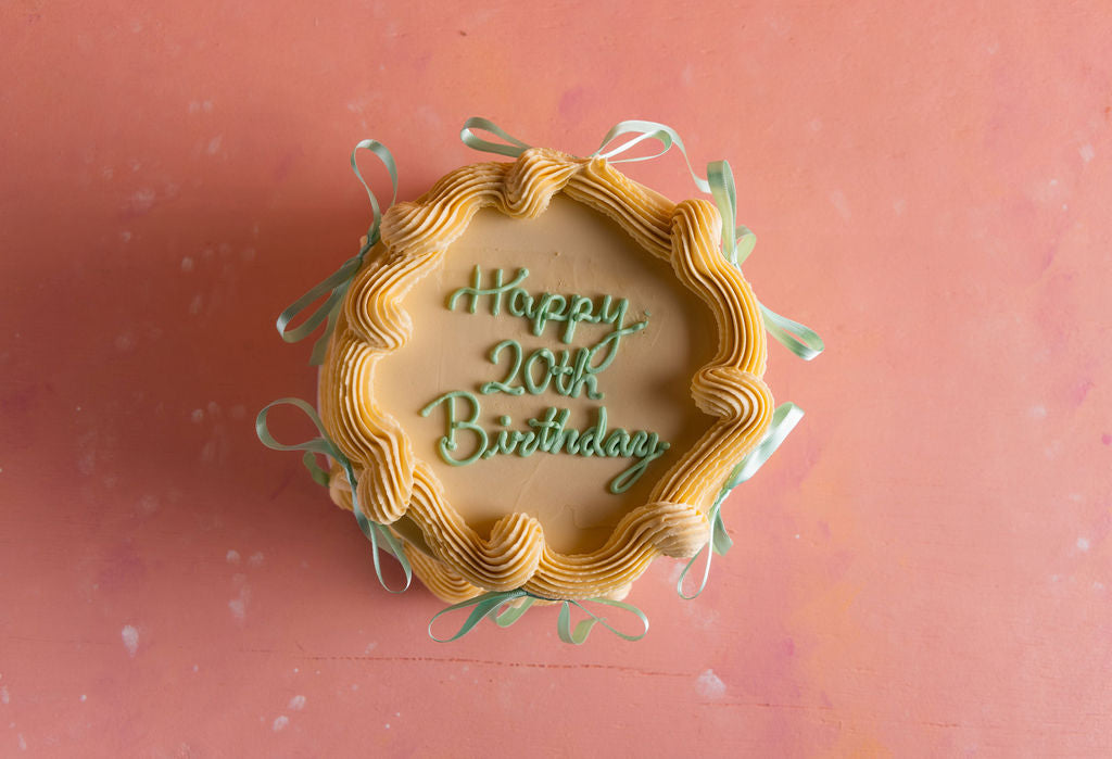 Pastel Ribbons Cake